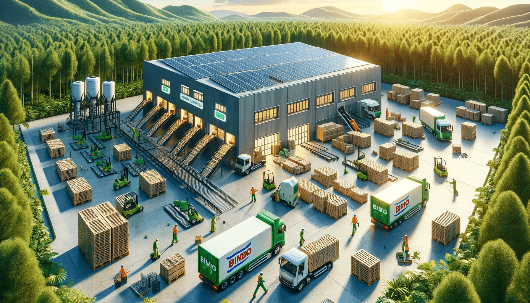 Operación verde de tarimas en empresa. Cambio climático devoluciones punto de vista frente consumidor cuidado proceso | Tarimas Xalostoc