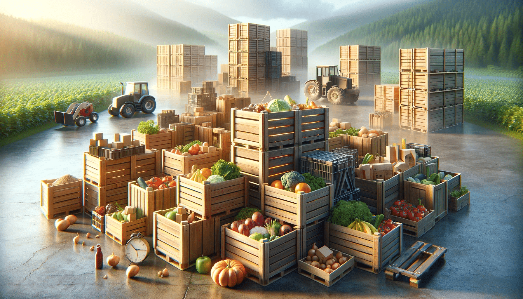 Cajas de madera para transporte diverso y sostenible | Tarimas Xalostoc.
