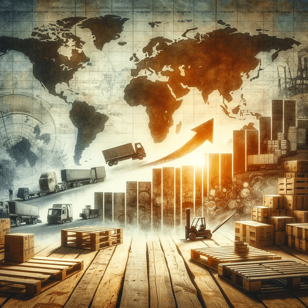 Evolución de tarima de madera en logística global | Tarimas Xalostoc.