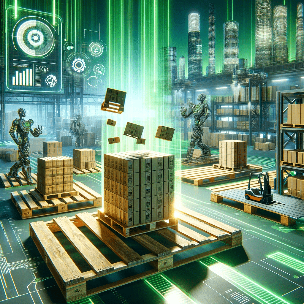 Futuro innovador en logística con tarimas de madera personalizadas. Productos materiales barrote de encino | Tarimas Xalostoc