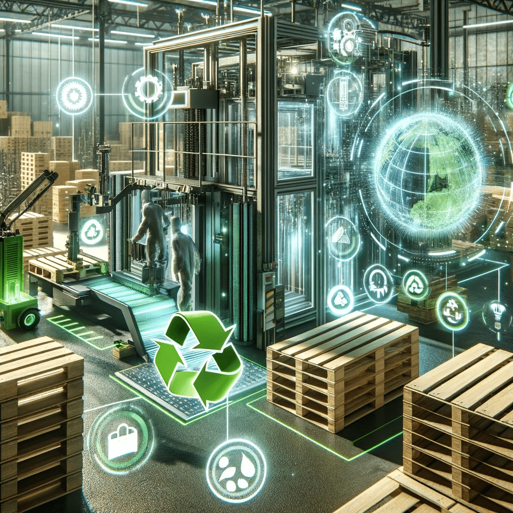 Tecnología en producción sostenible de tarimas. Almacenes uso datos cliente impresión 3d fabricantes | Tarimas Xalostoc.